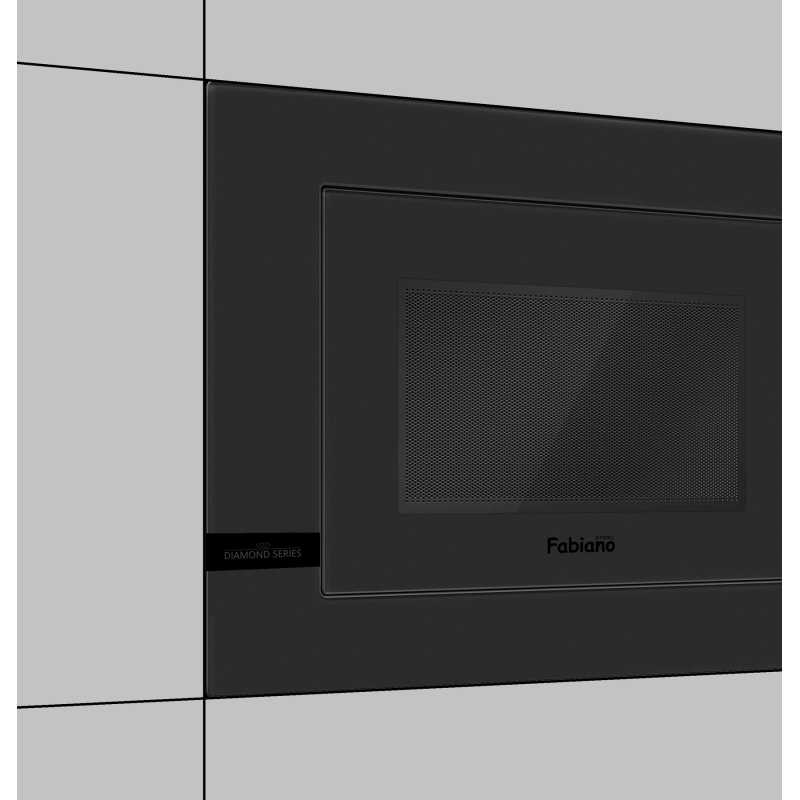 Мікрохвильова піч FBM 2200G Diamond Black