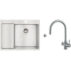 Мийка BR 62x50 Right + Змішувач SKС 90 ST Inox