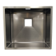 Мийка Quadro 49 Celldecor Nano Graphite + Змішувач FKM 3110 Black Steel