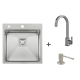 Мийка Top 49 Celldecor + Змішувач FKM 71 Inox + Дозатор FASD 25 Inox
