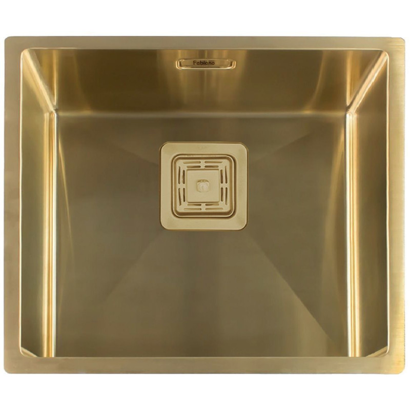 Нерж. мийка Quadro 53 Nano Gold R10 (53x44) 1,20 мм