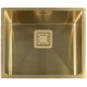 Нерж. мийка Quadro 53 Nano Gold R10 (53x44) 1,20 мм