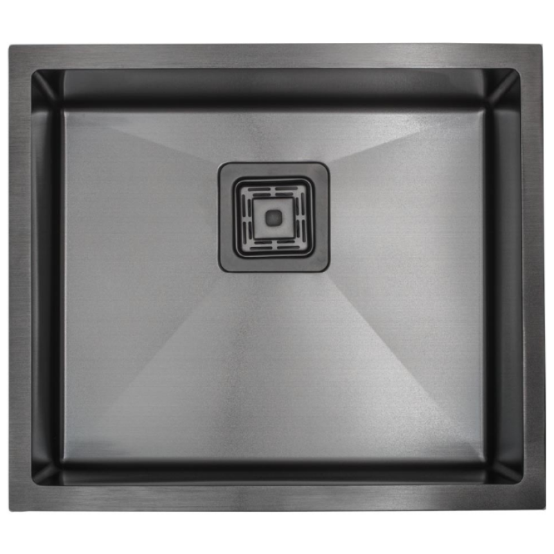 Нерж. мийка Quadro 49 R10 Nano Graphite (49x44) 1,20 мм