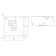Нерж. мийка Quadro 44 Celldecor Nano Graphite