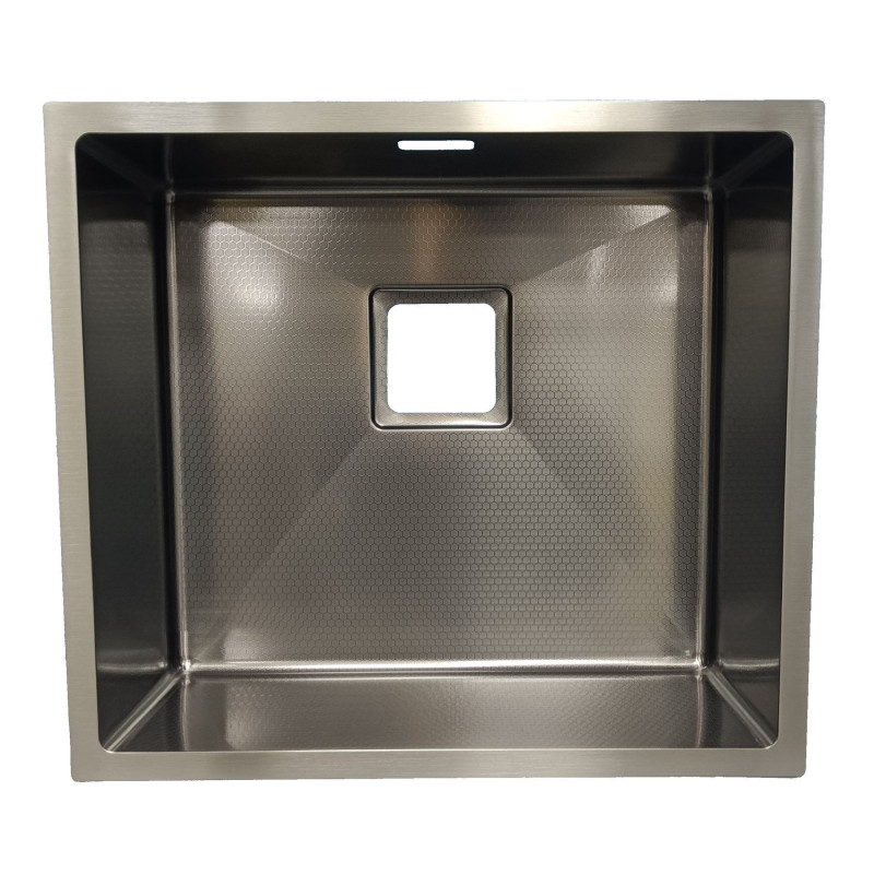 Нерж. мийка Quadro 44 Celldecor Nano Graphite