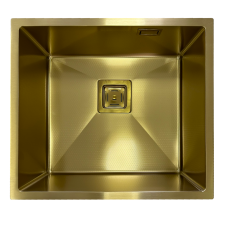 Нерж. мийка Quadro 49 Celldecor Nano Gold