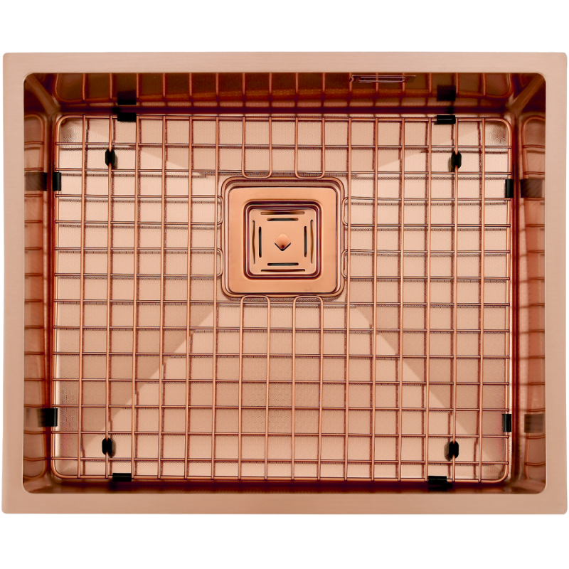 Нерж. мийка Quadro 53 Nano Cooper