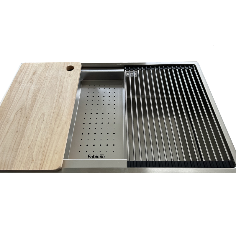 Нержавіюча мийка Quadro Center 74 Celldecor