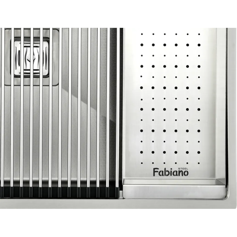 Нержавіюча мийка Quadro Center 74 Celldecor