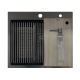 Нержавіюча мийка TOP Center 57 Celldecor Nano Graphite