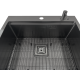 Нержавіюча мийка TOP Center 57 Celldecor Nano Graphite