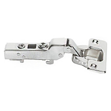 Петля METALLA SM PUSH 110° півнакладна сталь нікельований 45 х 9.5 під шуруп 31160912