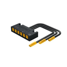 Pозгалужувач Loox 5 12V 0.1 м чорний 6 каналів 83395746