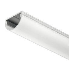 Профіль для LED стрічки, алюміній молочний 2500 мм 83374835