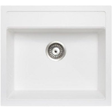 Гранітна мийка Quadro 56x51 Alpine White