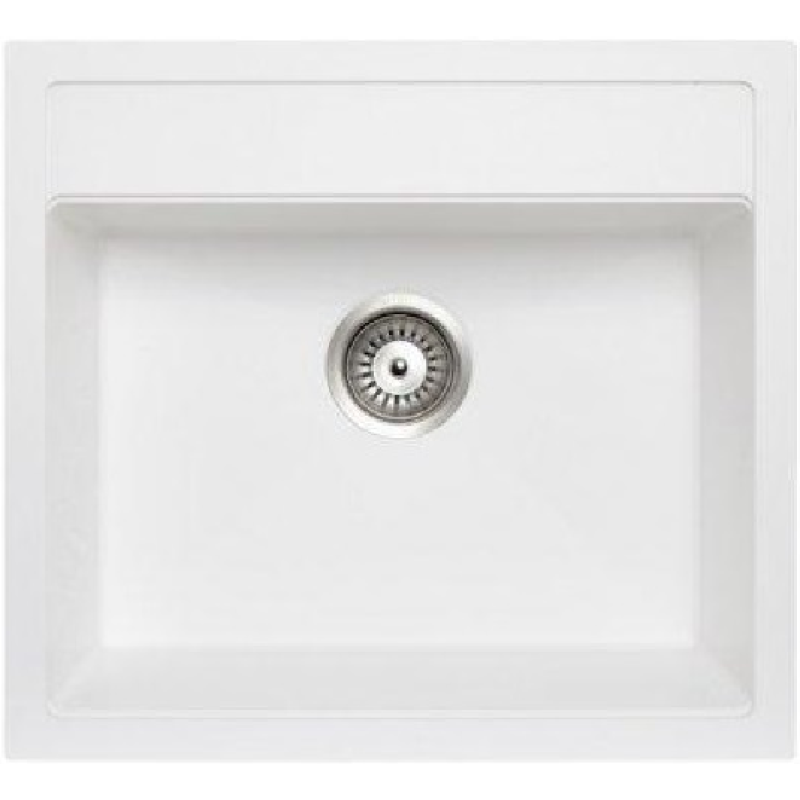 Гранітна мийка Quadro 56x51 Alpine White