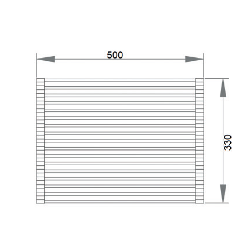Рол мат 500.330 Black