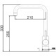 Кухонний змішувач SKF 860 ST Inox