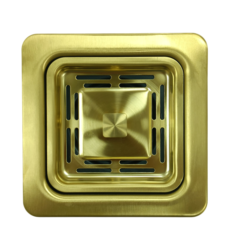 Сталевий квадратний адаптер Nano Gold