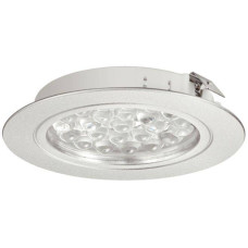 Світильник LED 3001 врізний алюмінієвий срібний 24V 1.7W холодне біле світло D 65 мм 83375000