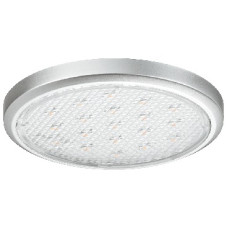 Світильник світлодіодний LED2002 пластик срібний 12V 1.5W холодне біле світло 83373213