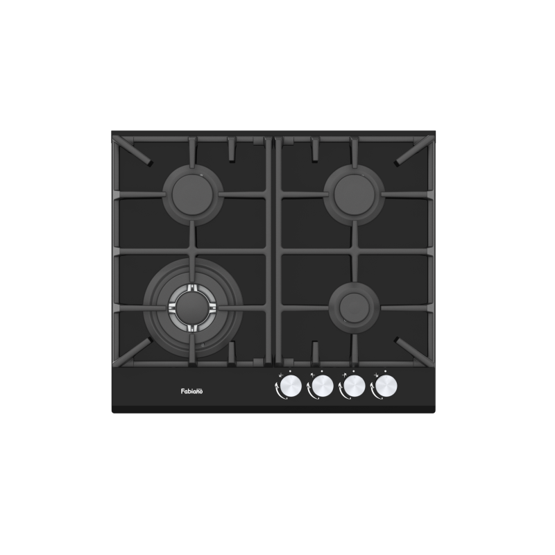 Варильна поверхня газова FHG 1044 VGHT2 Black Glass