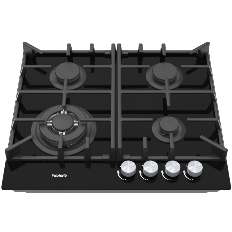 Варильна поверхня газова FHG 1044 VGHT2 Black Glass