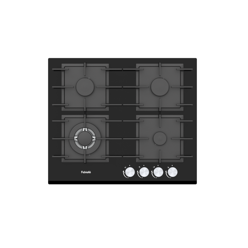 Варильна поверхня газова FHG 1444 VGHT2 Black Glass