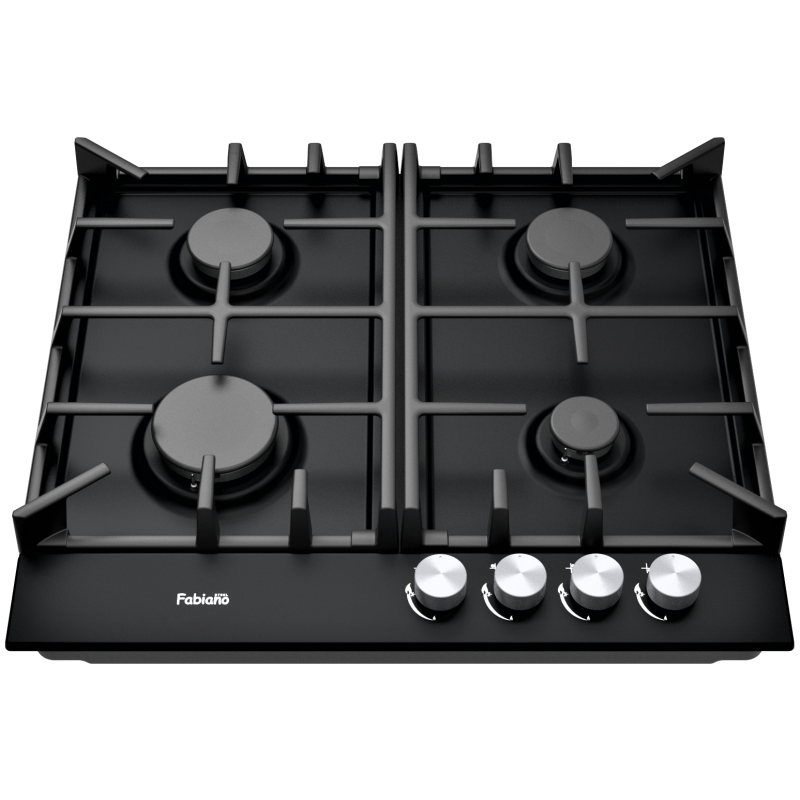 Варильна поверхня газова FHG 3744 VGH Black