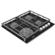 Варильна поверхня газова FHG 8244 VGHT Black Glass