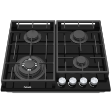 Варильна поверхня газова FHG 8244 VGHT Black Glass