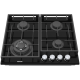 Варильна поверхня газова FHG 8244 VGHT Black Glass