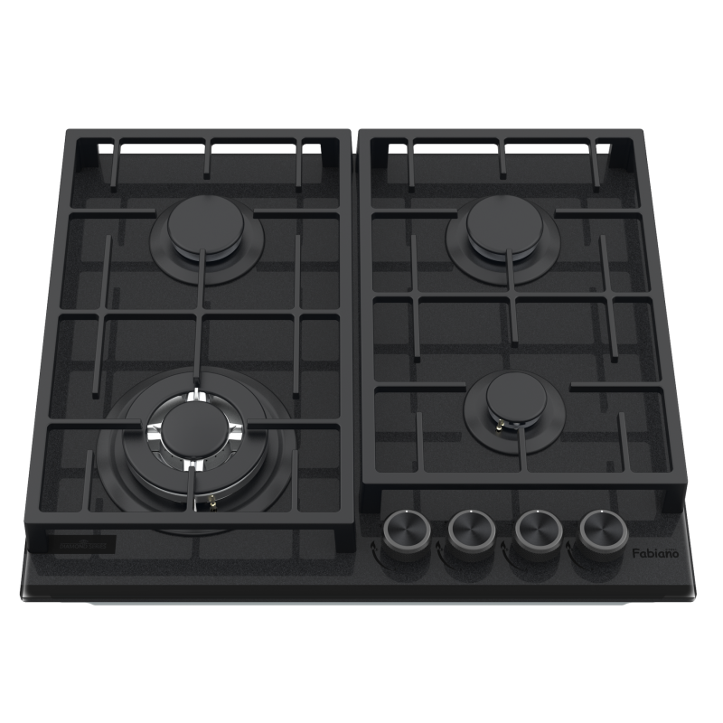 Варильна поверхня газова FHG 8244 VGHT Diamond Black