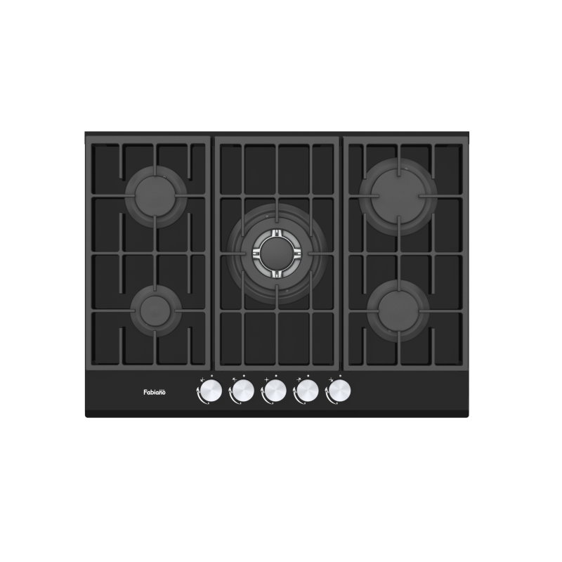 Варильна поверхня газова FHG 8255 VGHT Black Glass