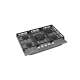 Варильна поверхня газова FHG 8255 VGHT Titanium Glass