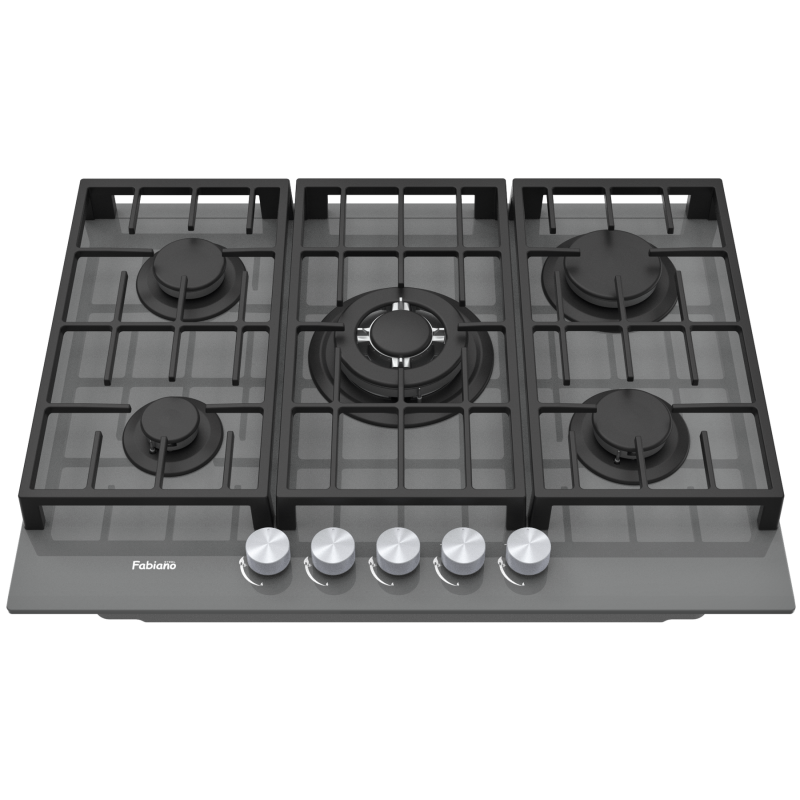 Варильна поверхня газова FHG 8255 VGHT Titanium Glass