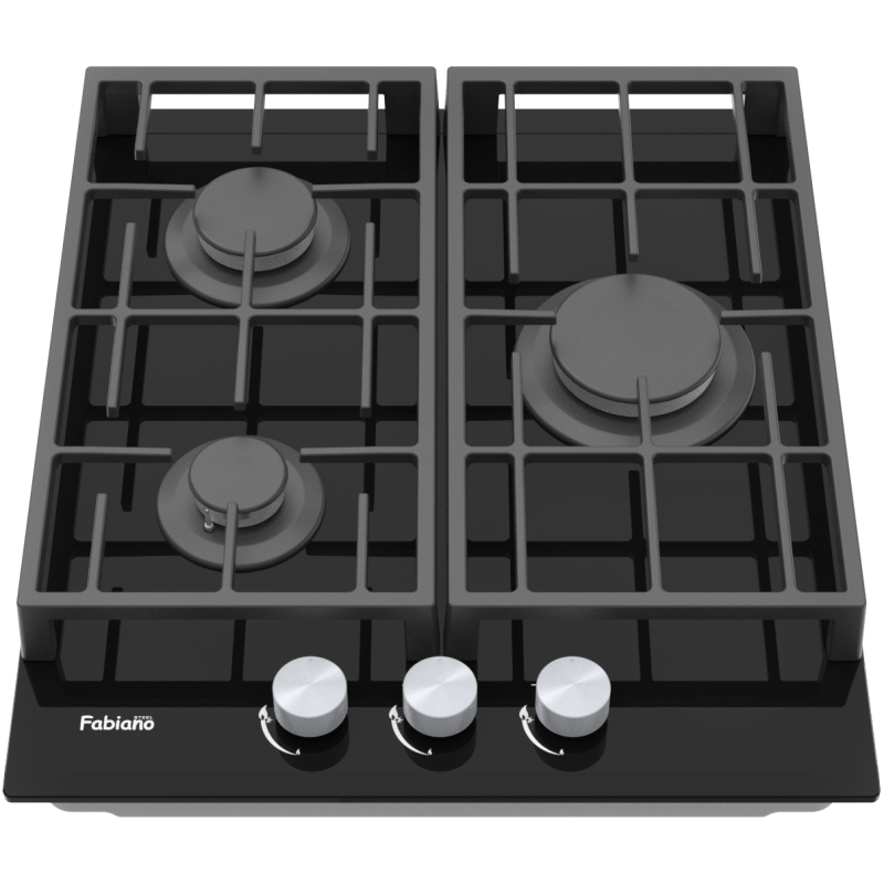 Варильна поверхня газова FHG 8453 VGH Black Glass