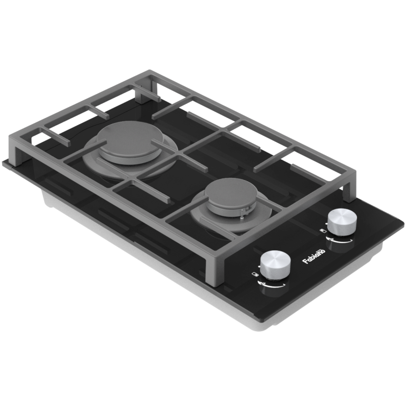 Варильна поверхня газова FHG 862 VGH Black Glass