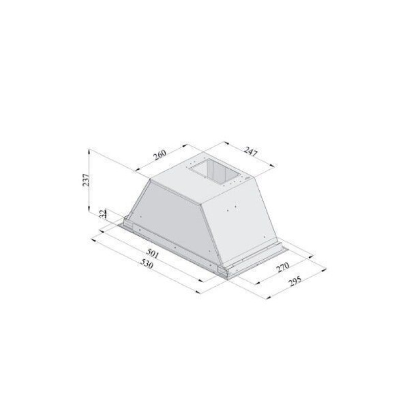 Витяжка Box 60 Inox Premium