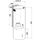 Витяжка Cylindra 35 Silent Black