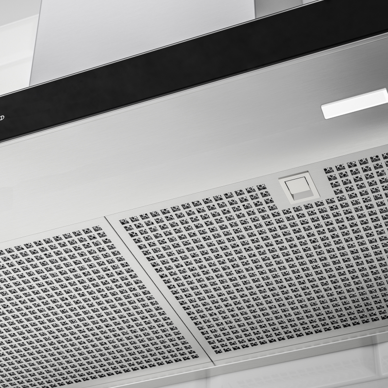 Витяжка Linea 90 Silent Inox