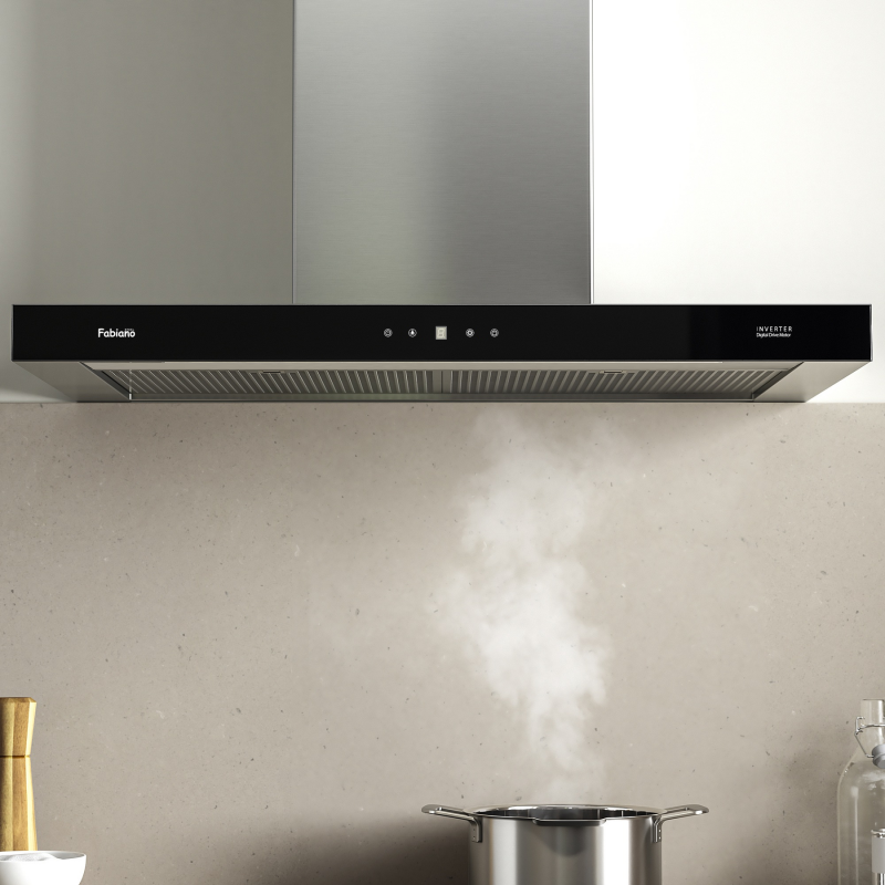 Витяжка Linea 90 Silent Inox