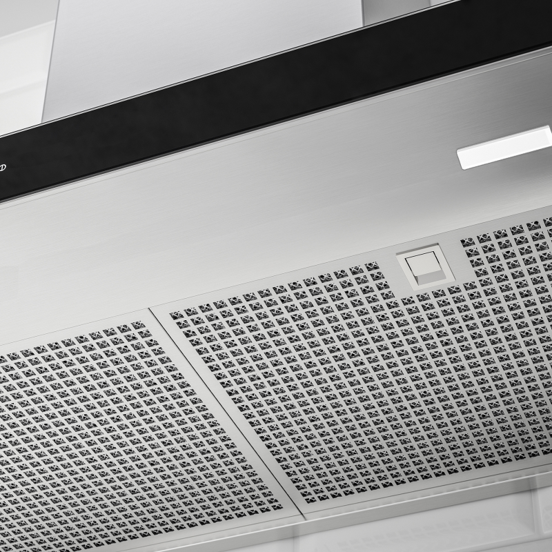 Витяжка Linea 90 Silent Inox