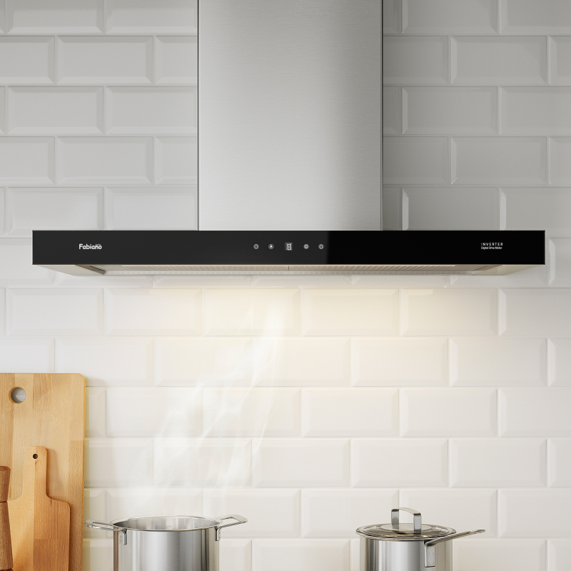 Витяжка Linea 90 Silent Inox