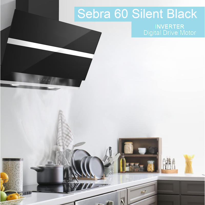 Витяжка Sebra 60 Silent Black